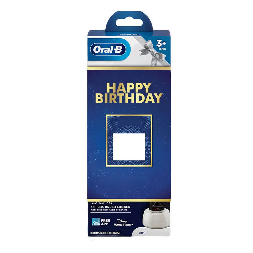 Oral-B Kids Electric Rechargeable Toothbrush Star Wars Birthday Gift Pack
