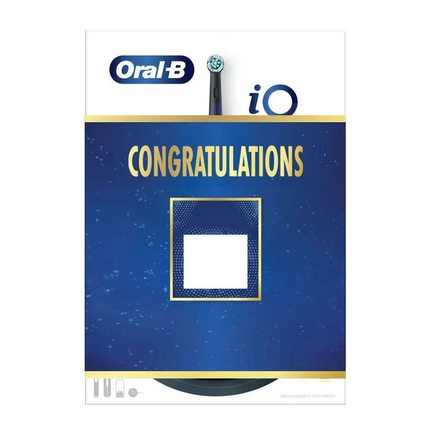 Oral-B iO9 Rechargeable Smart Electric Toothbrush Congratulations Kit