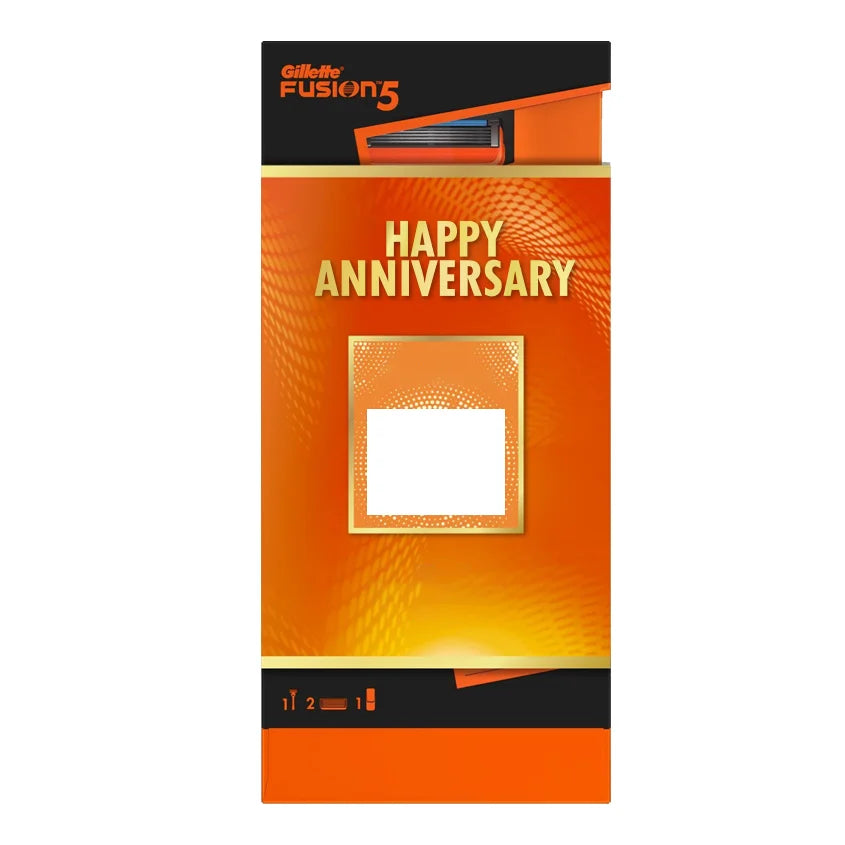 Gillette Fusion5 Premium Anniversary Gift Pack for Men
