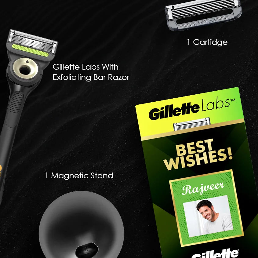 Gillette Labs With Exfoliating Bar Best Wishes Kit