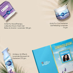 Ambipur Lavender Trio Congratulations Gift Pack