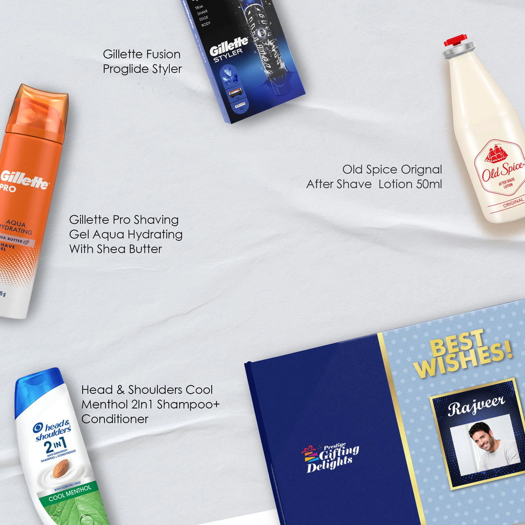 P&G Men's Personal Grooming Essentials Best Wishes Gift Pack