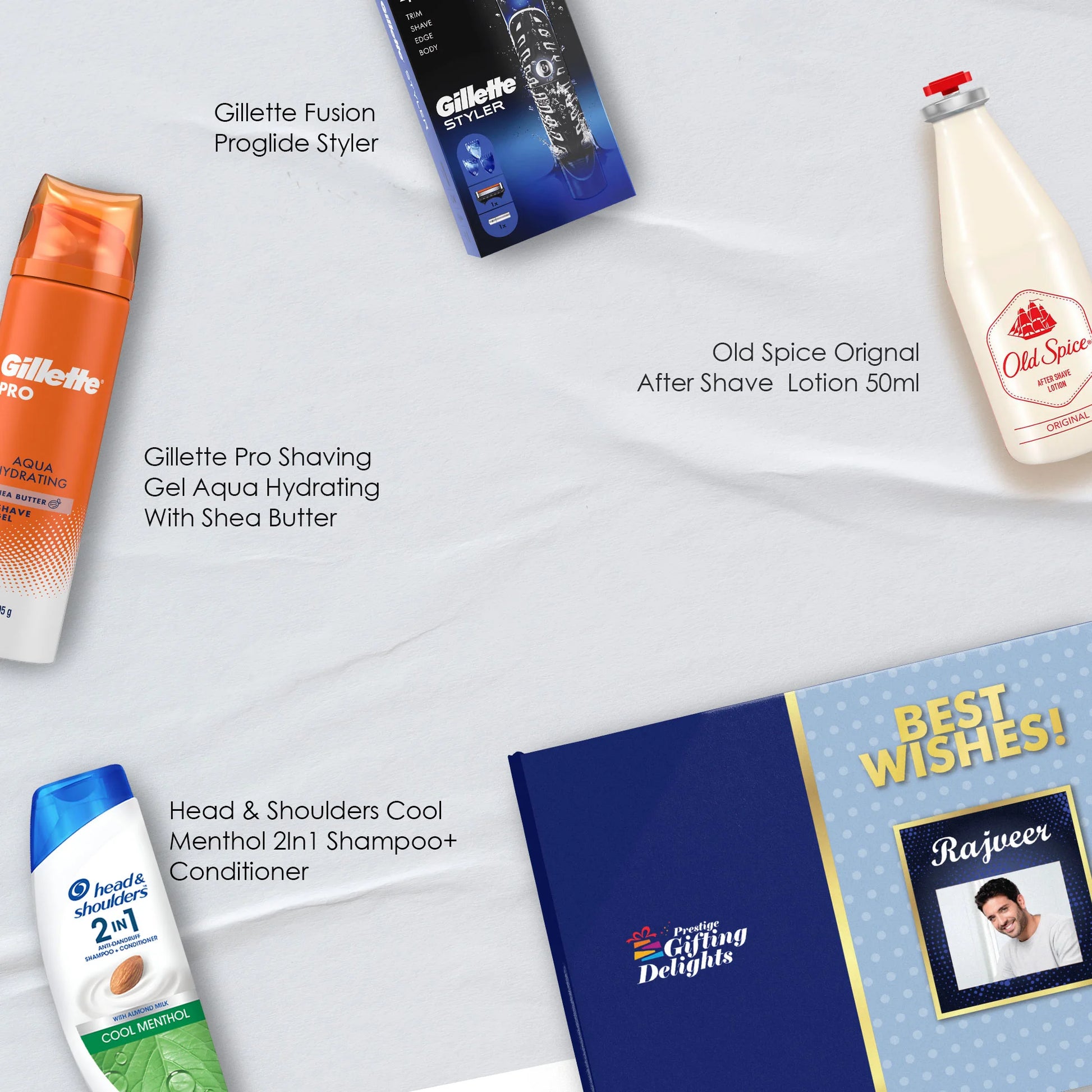 P&G Men's Personal Grooming Essentials Best Wishes Gift Pack