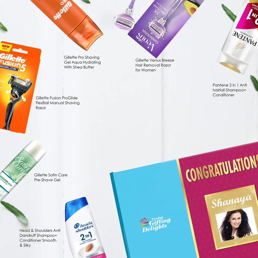 Breeze And Glide Shaving Anniversary Gift Pack For The Duo