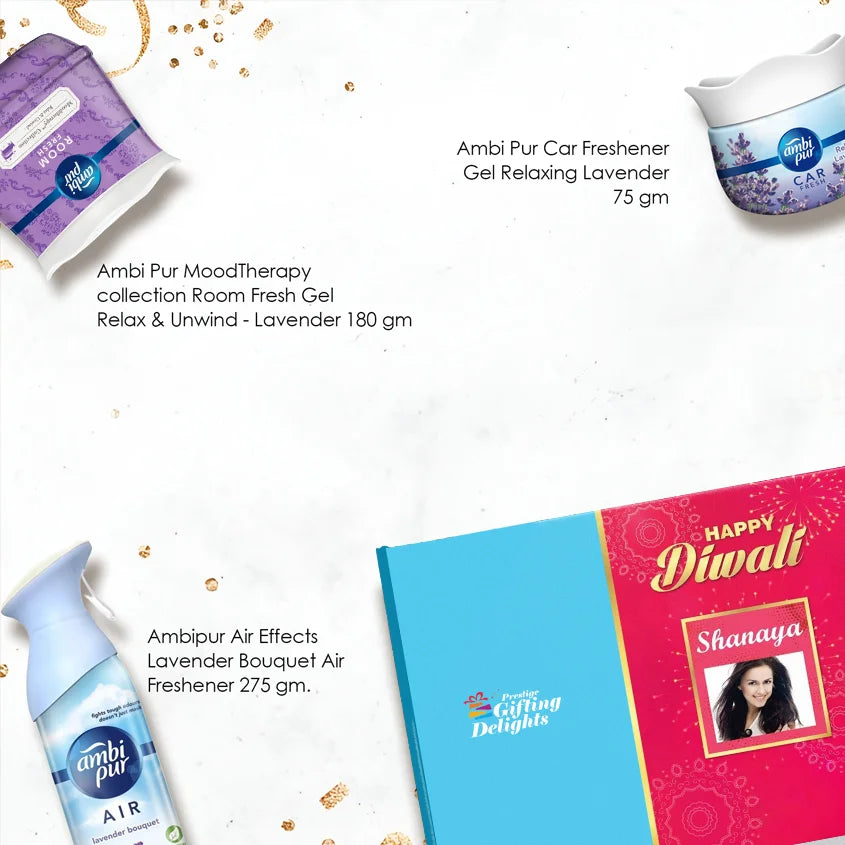 Ambipur Lavender Trio Diwali Gift Pack