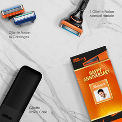 Gillette Fusion5 Premium Anniversary Gift Pack for Men