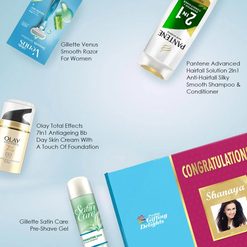 Women's Grooming Essentials Congratulations Gift Pack