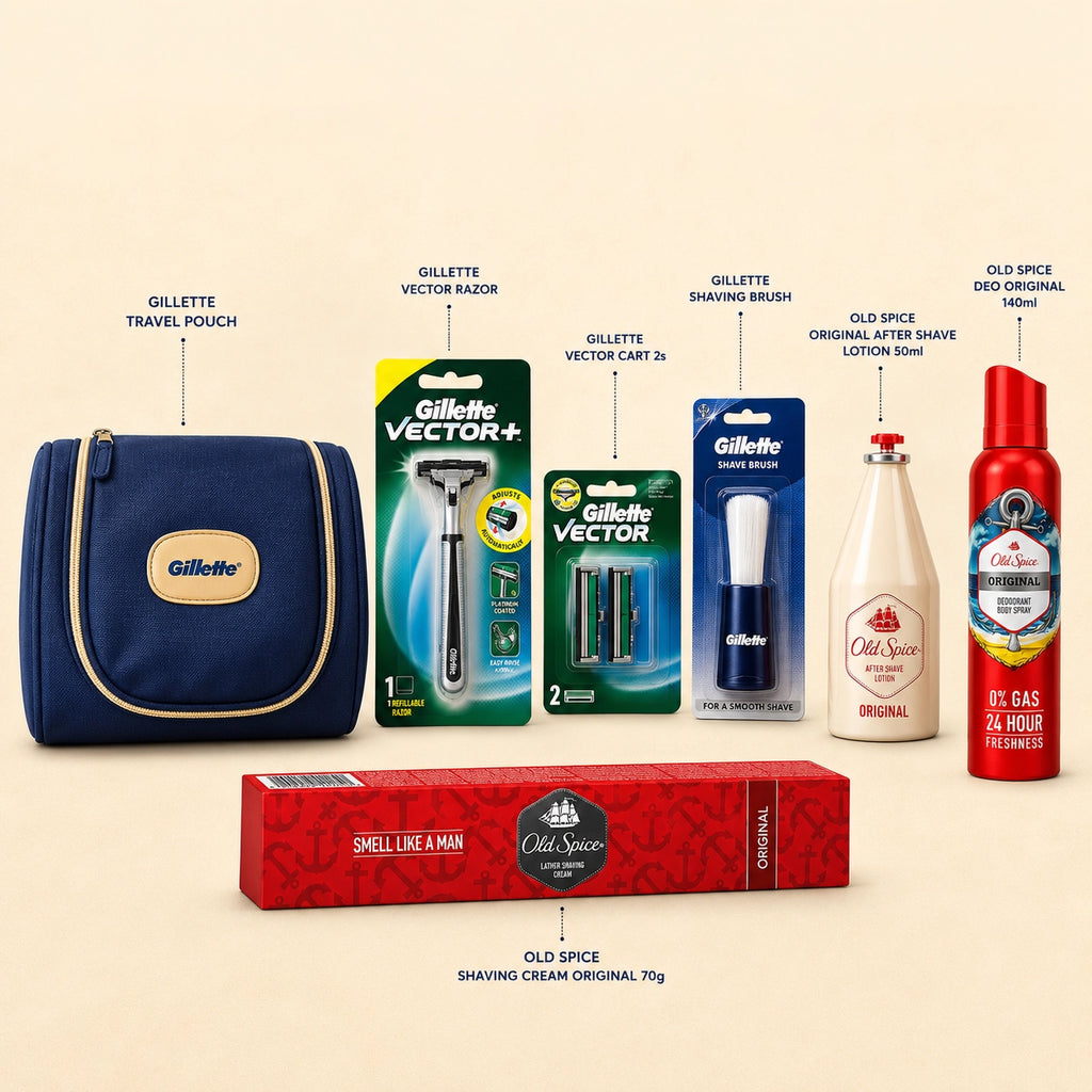 Gillette Vector travel kit