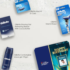 Mach3 Complete Grooming Regimen Birthday Gift Pack