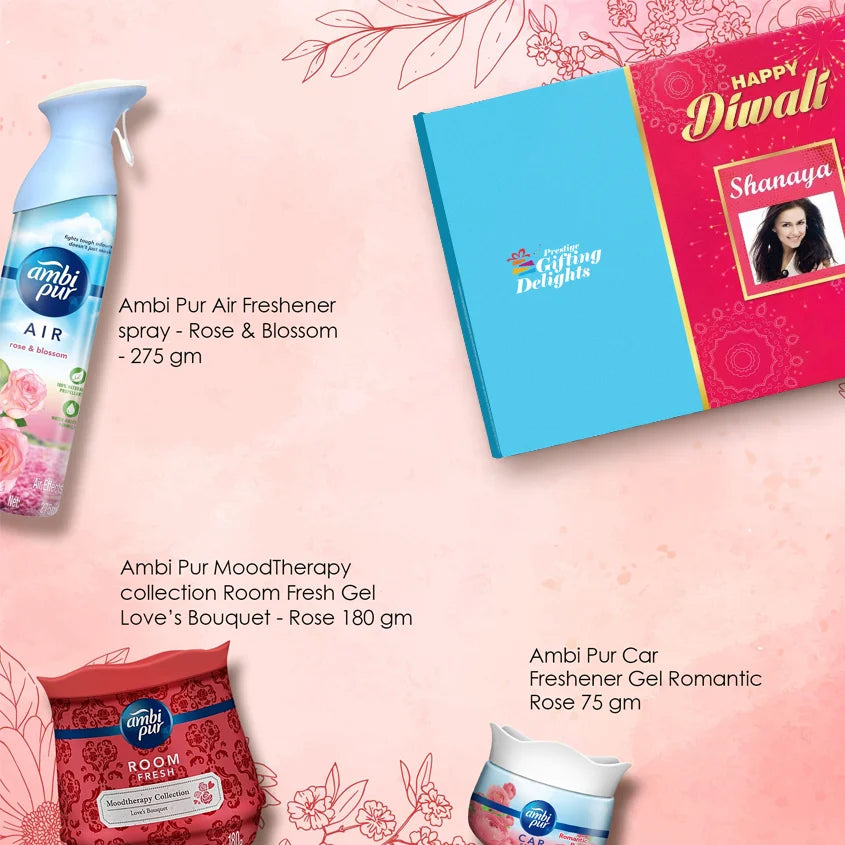 Ambipur Rose Trio Diwali Gift Pack