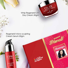 Olay Whip + Regenerist Serum Diwali Gift Pack