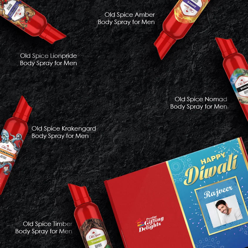 Oldspice Bundle Of 5 Deodrants Diwali Gift Pack