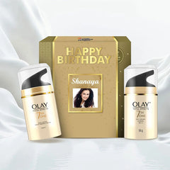Olay Total Effects Day Cream + Olay Total Effects Night Cream – Slay All Day Birthday Gift Pack
