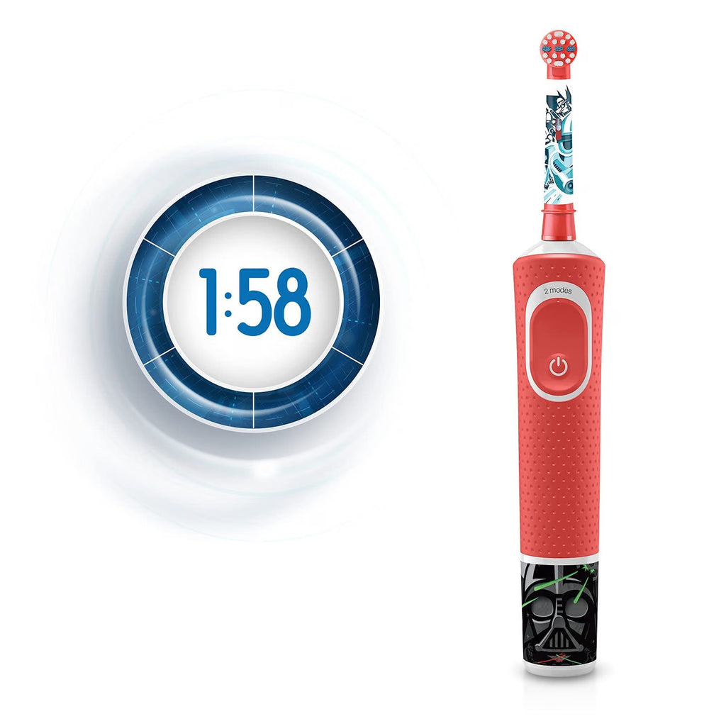 Oral-B Kids Electric Rechargeable Toothbrush Star Wars Birthday Gift Pack