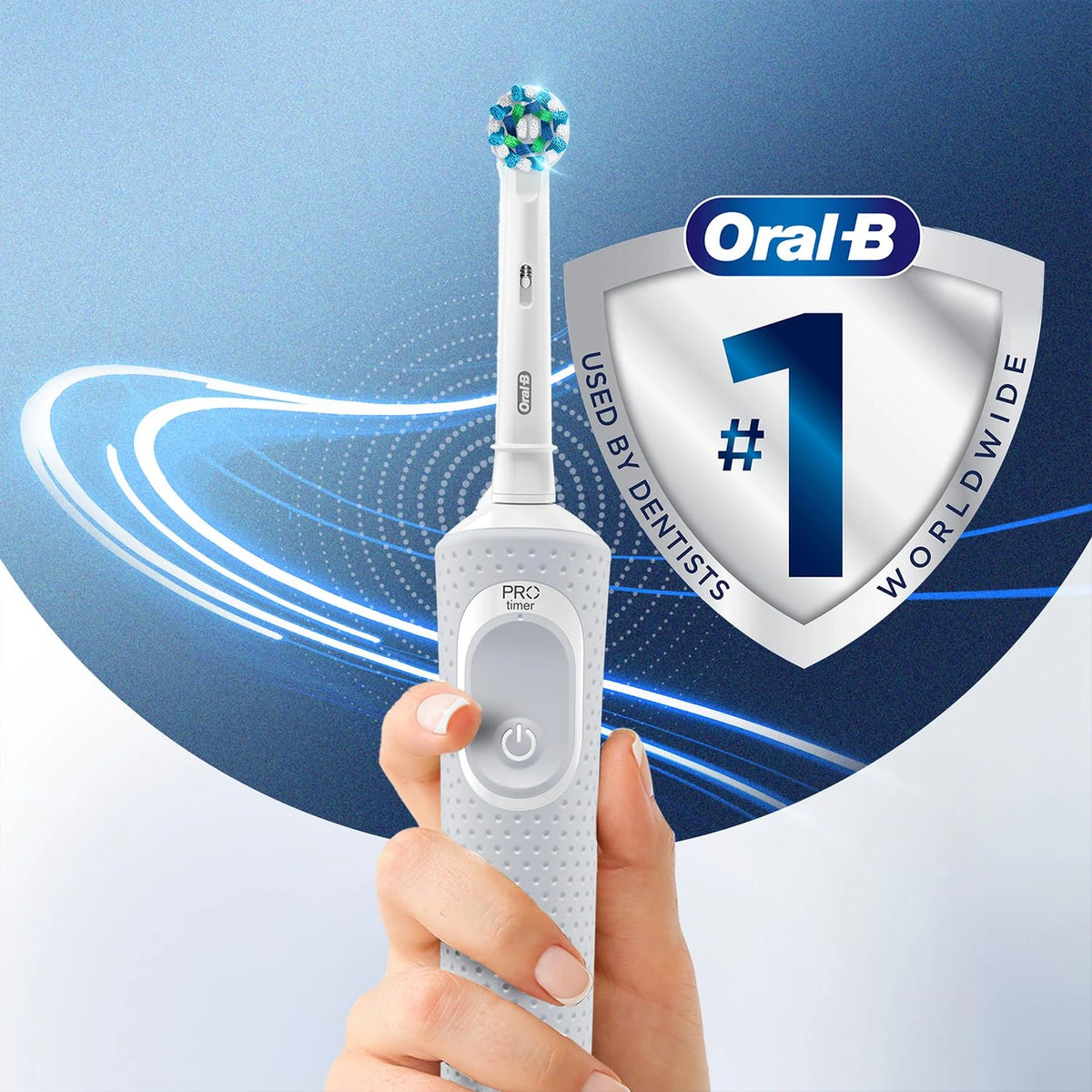 Oral B Vitality White and Clean Electric Rechargeable Toothbrush Thankyou Gift Pack