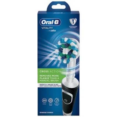 Oral B Vitality White and Clean Electric Rechargeable Toothbrush Congratulation Gift Pack