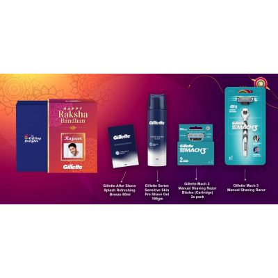 Mach3 Complete Grooming Regimen Rakhi Gift Pack