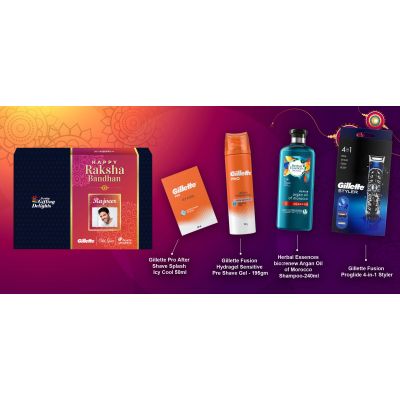 Mens Beard & Hair Premium grooming Rakhi Gift Pack