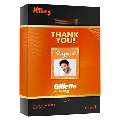 Gillette Fusion Premium Thank You Gift Pack for Men