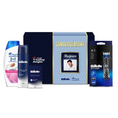 Men's Personal Care Essentials Congratulations Gift Pack