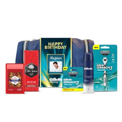 Gillette Mach3 Birthday Travel Kit