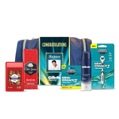 Gillette Mach3 Congratulation Travel Kit