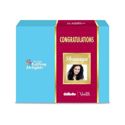 Gillette Venus + Fusion Manual Shaving & Haircare Congratulations Kit For Him And Her