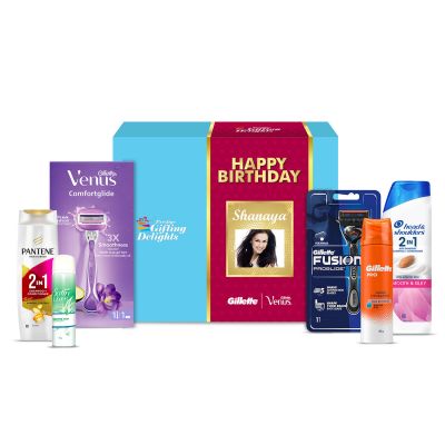 Breeze And Glide Shaving Happy Birthday Gift Pack For The Duo