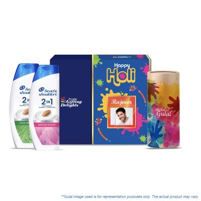 Head & Shoulders 2-in-1 Anti Dandruff Hair Shampoo & Conditioner Holi Gift Pack