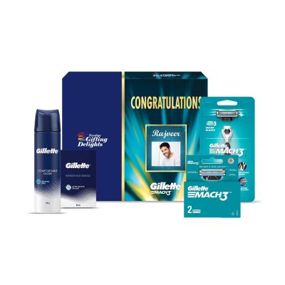 Mach3 Complete Grooming Regimen Congratulations Gift Pack