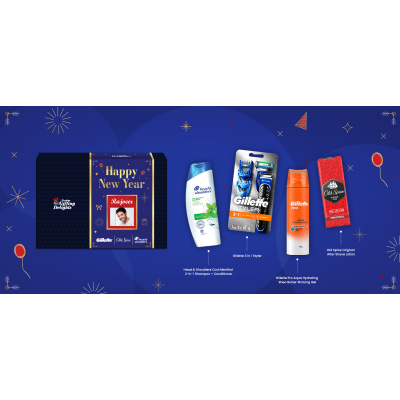 Men's Grooming Essentials New Year Gift Pack
