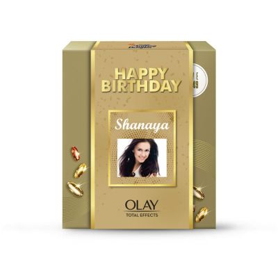 Olay Total Effect Day Cream (Spf 15), 50g & Cleanser Pack For Anti Ageing, 100g Birthday Gift Pack