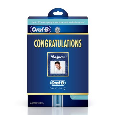 Oral B Smart 7 Electric Toothbrush Congratulation Gift Pack