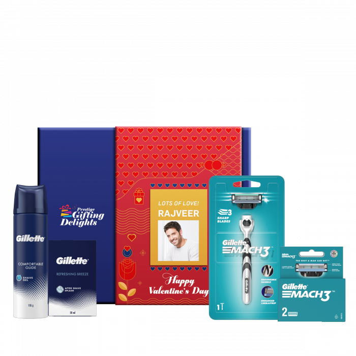 Mach3 Complete Grooming Regimen Valentine Gift Pack