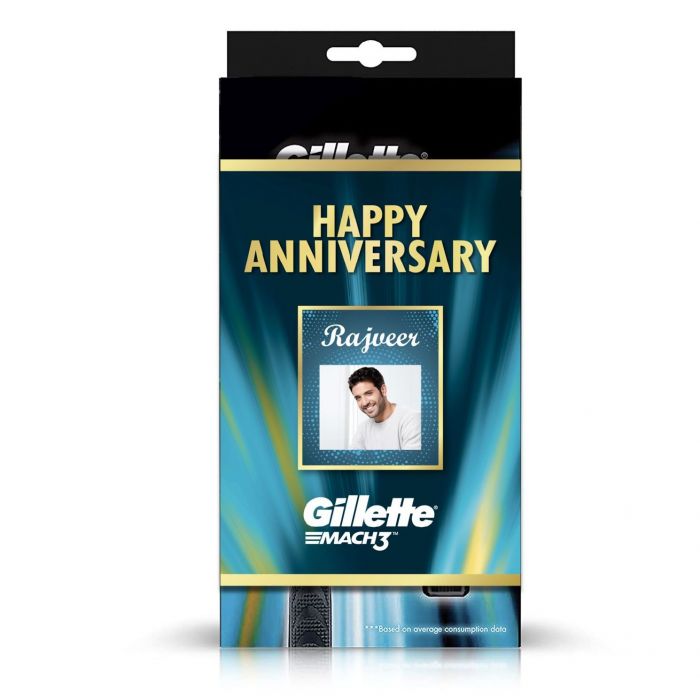 Gillette Mach3 Razor Super Savor Anniversary Gift Pack