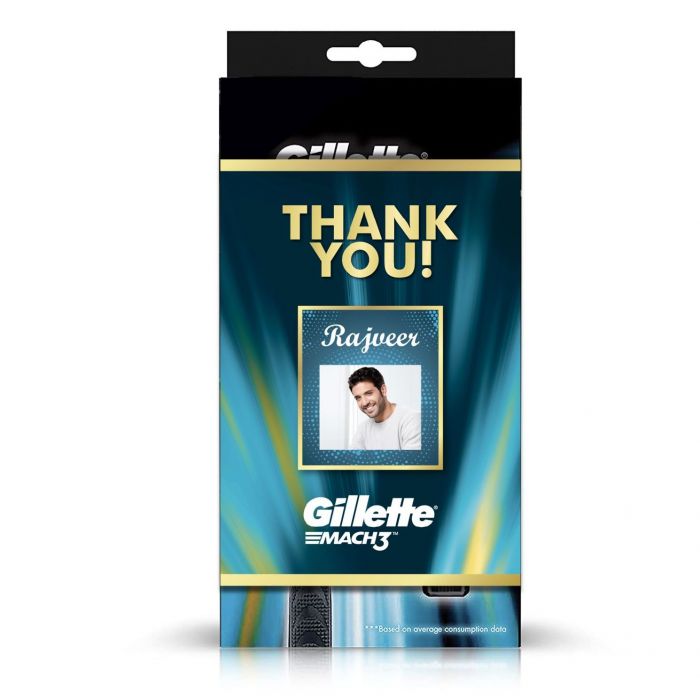 Gillette Mach3 Razor Super Savor Thank You Gift Pack