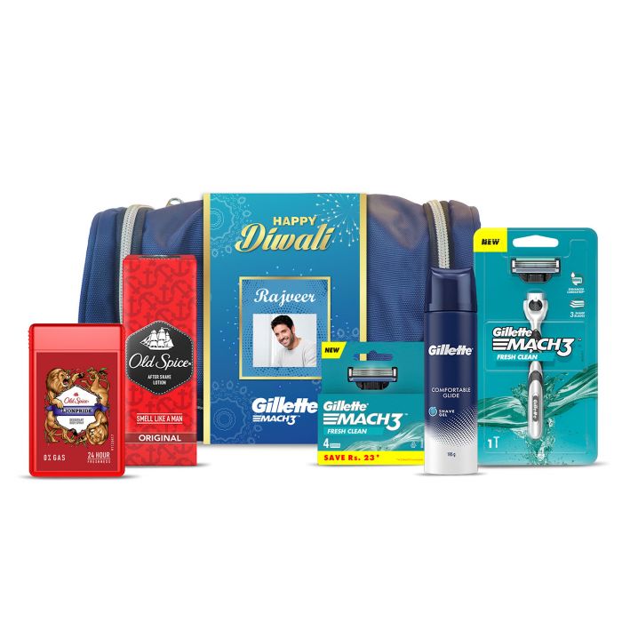 Gillette Mach3 Diwali Travel Kit