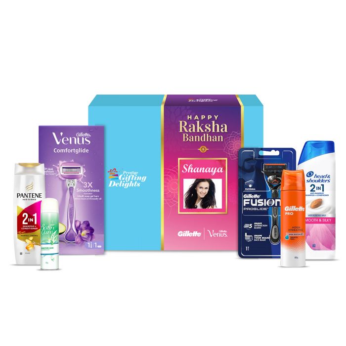 Breeze And Glide Shaving Rakhi Gift Pack For The Duo