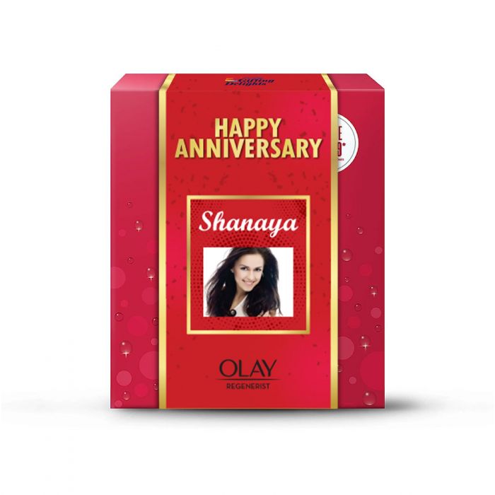 Olay Regenerist Micro Sculpting Day Moisturiser Cream Non SPF 50g with Cleanser, 100g Anniversary Gift Pack