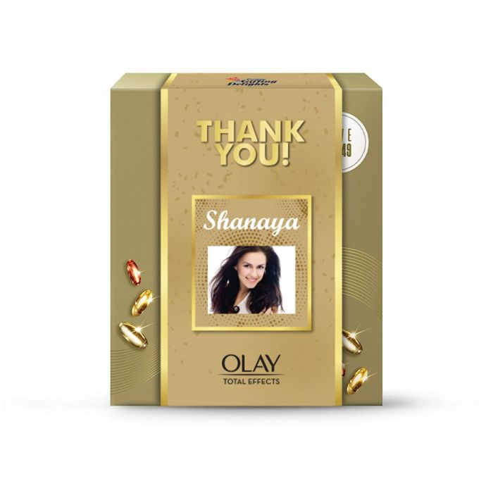 Olay Total Effect Day Cream (Spf 15), 50g & Cleanser Pack For Anti Ageing, 100g Thank You Gift Pack