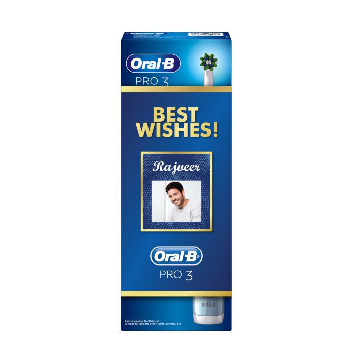 Oral B Pro 3 Electric Toothbrush with Triple Pressure Control Corporate Gift