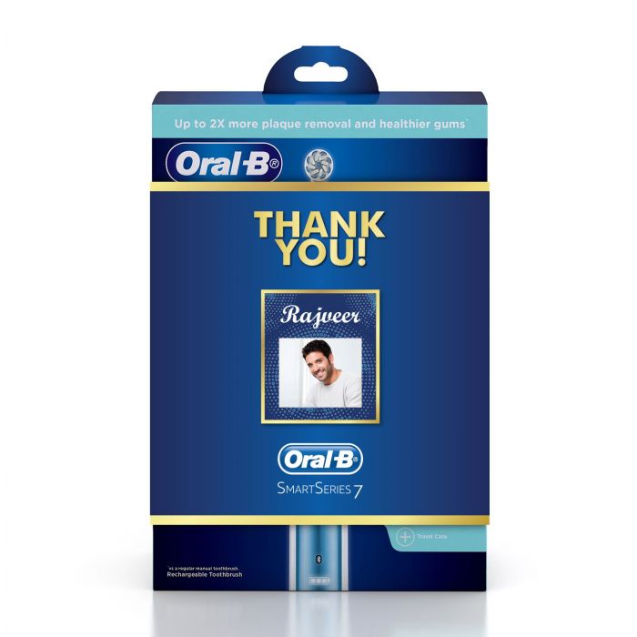 Oral B Smart 7 Electric Toothbrush Thank You Gift Pack