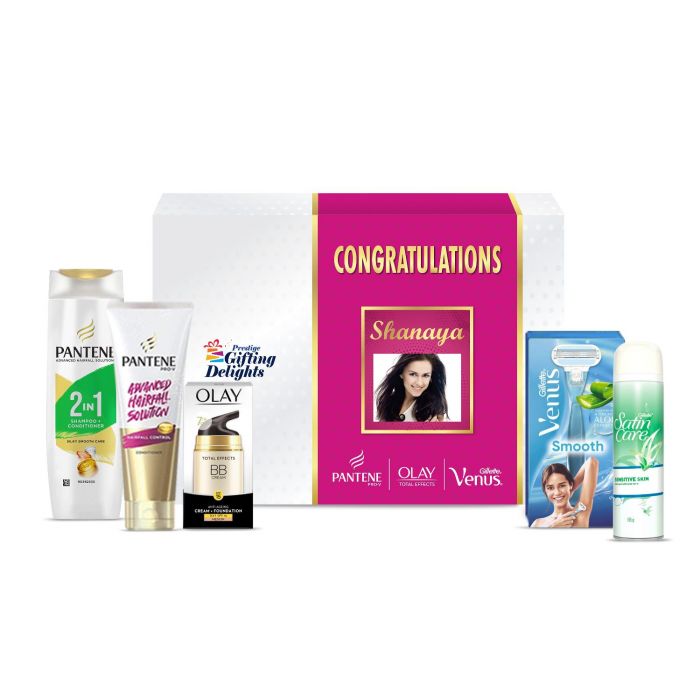 Women's Personal Grooming Essentials Congratulations Gift Pack