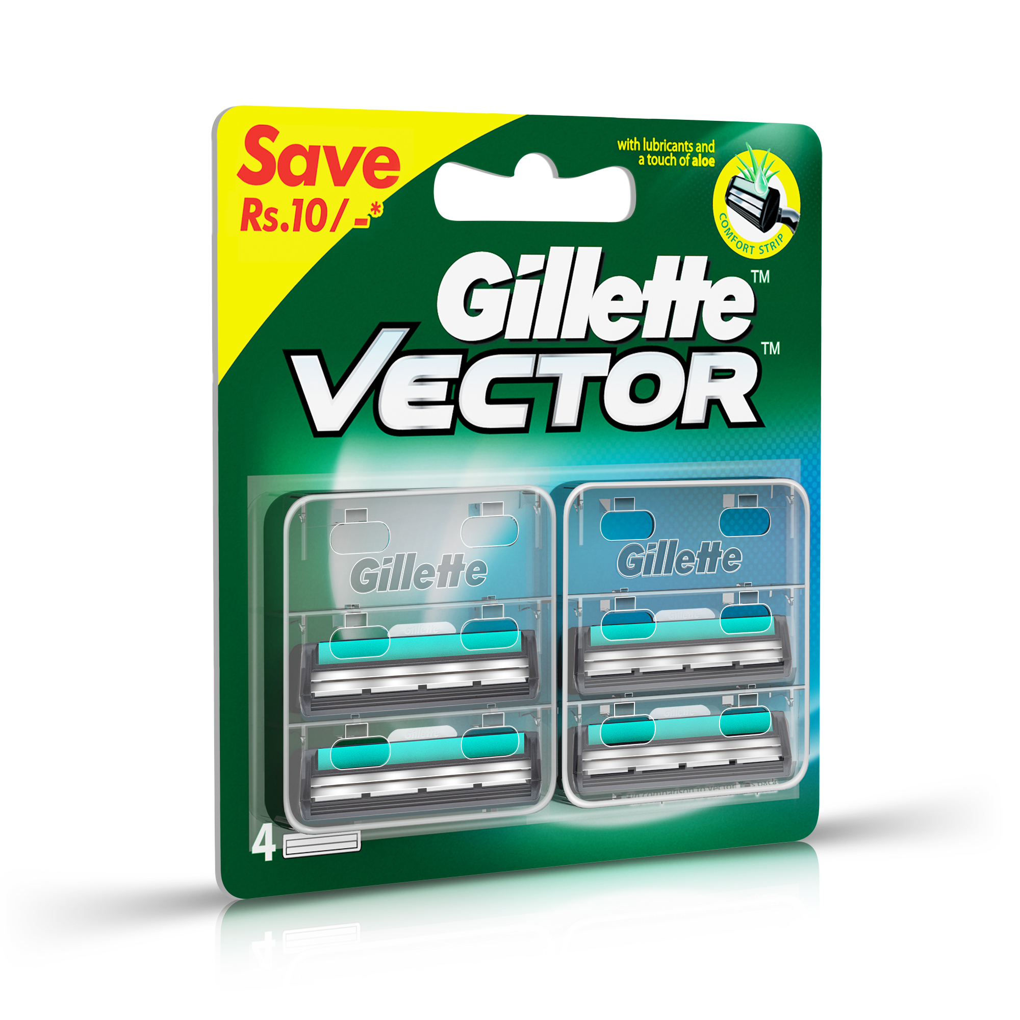 Gillette Vector Shaving Best Wishes Gift Pack