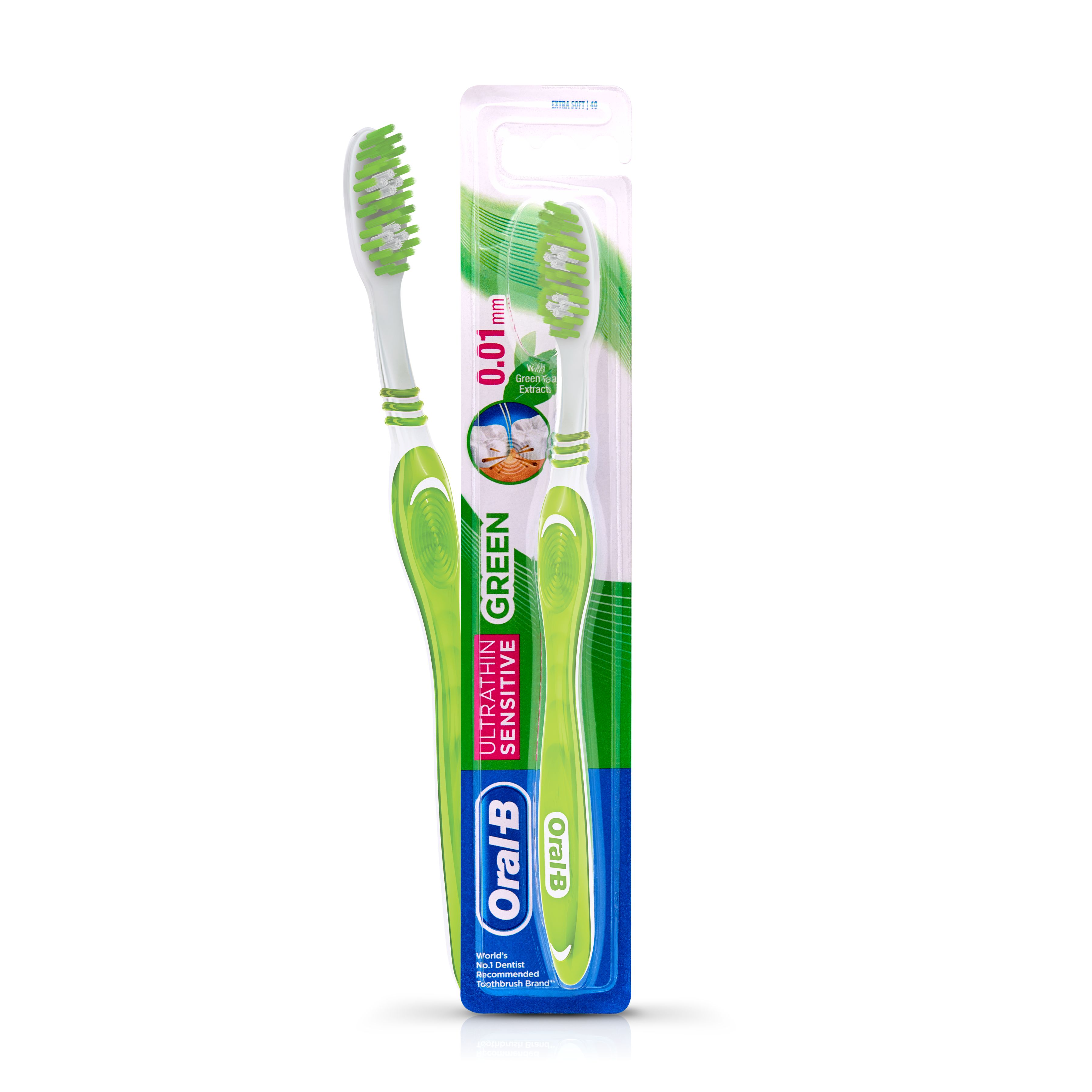 Oral-B Ultra Thin Sensitive Green Toothbrush