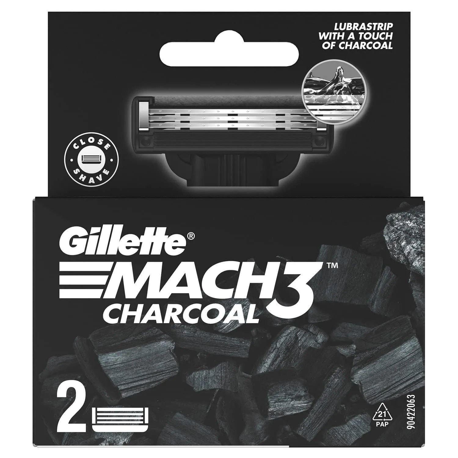 Gillette Mach3 Red Charcoal Rakhi Gift Pack