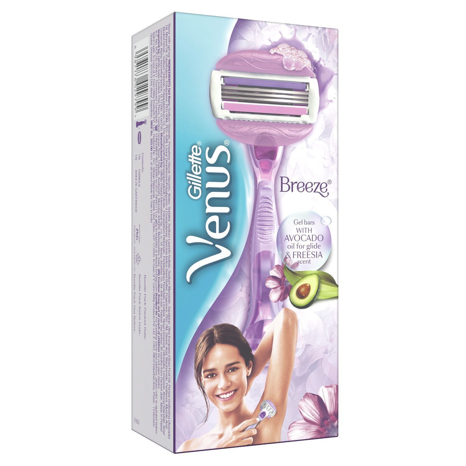 Gillette Venus + Fusion Manual Shaving & Haircare Rakhi Kit For Him And Her
