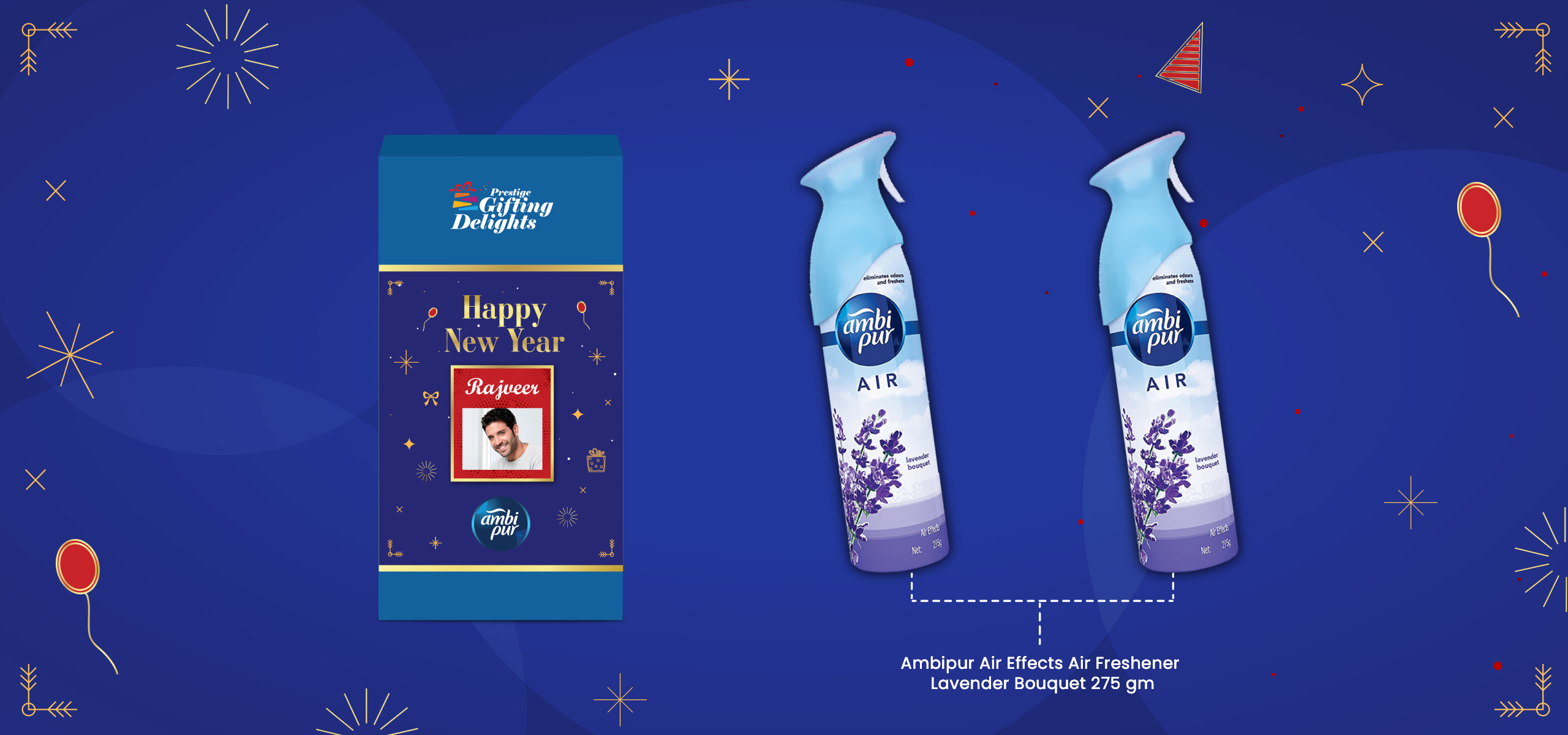 Ambi Pur Home Air Freshener Starter New Year Gift Pack
