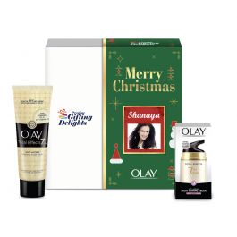 Olay Total Effects 7 in One Anti-Ageing Night Cream Regimen Christmas Gift Pack