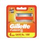 Gillette Fusion Razor Shaving Anniversary Gift Pack for Men with 4 Cartridge